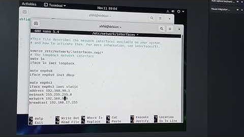 TUTORIAL MEMBUAT KONEKSI INTERNET DALM OPERASI DEBIAN || XII TKJ B