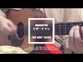 MONOEYES 3rd [Between the Black and Gray] 03.リザードマン - 歌詞/가사 耳コピー 弾き語り女子 Acoustic cover
