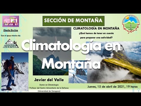 Climatología en Montaña ¿Qué hemos de tener en cuenta para preparar una actividad?