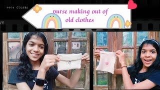 👜👛Purse making out of old clothes 😍❤️🔥|Three Star Media 🌟|#purse making|#old clothes 👜👛⭐