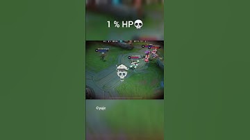0.01%😳 HP✅️ vs 3🗿 #moba5v5English #moba5v5pippin #mobalegends5v5 #shorts