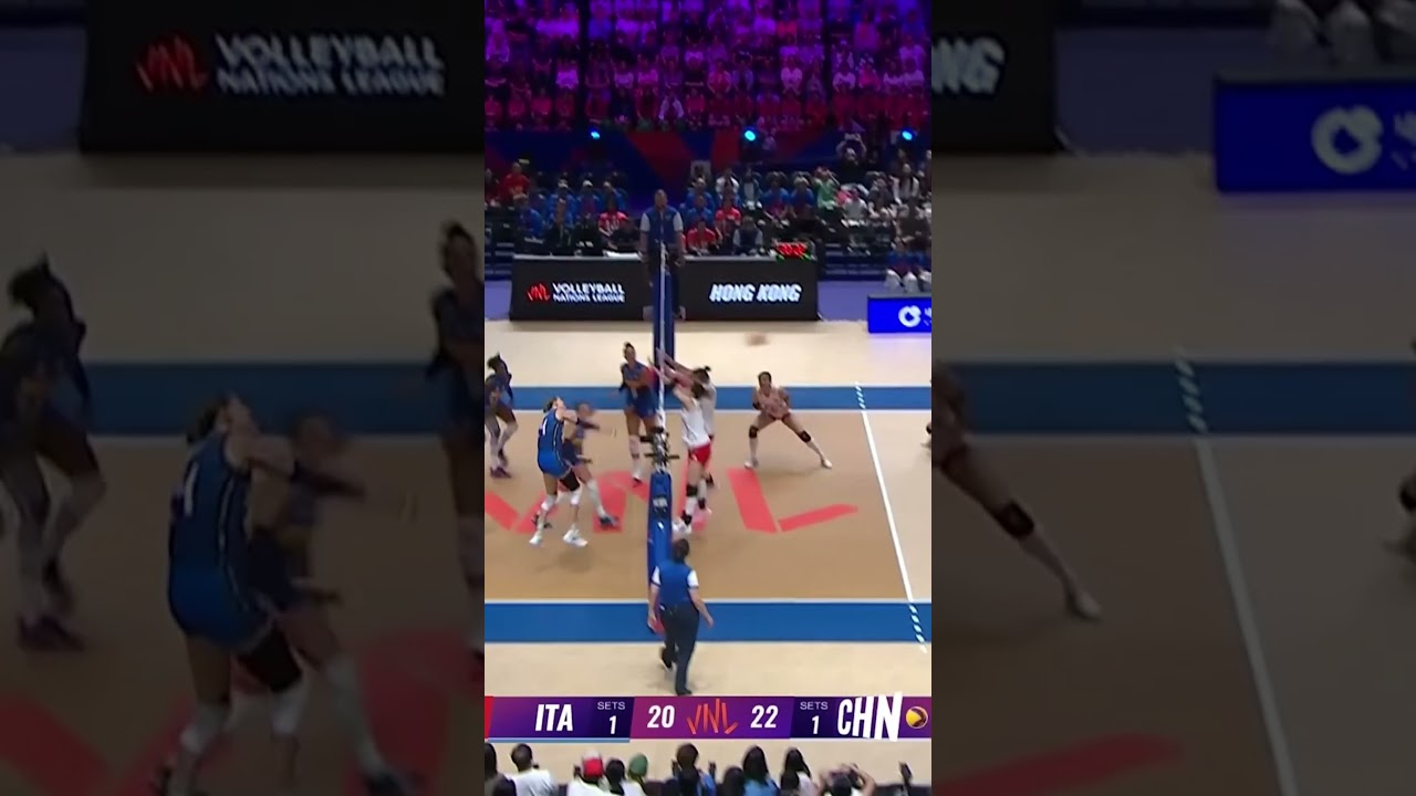 Did you guess correctly? 🤔🏐 #volleyball #volleyballworld #italy #vnl #vnl26