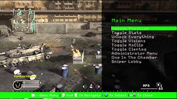 CoD4 Optimus Pine v1 Mod Menu