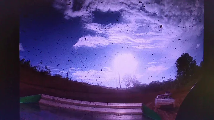 East Lincoln Speedway Chad Sprinkle 4cylinder heat...