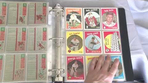 My 1959 Topps set to date • The Vintage Composer