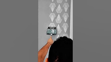 Texture Wall Pattern Roller Work Tool for Decorative Finishing estetik  #worktool