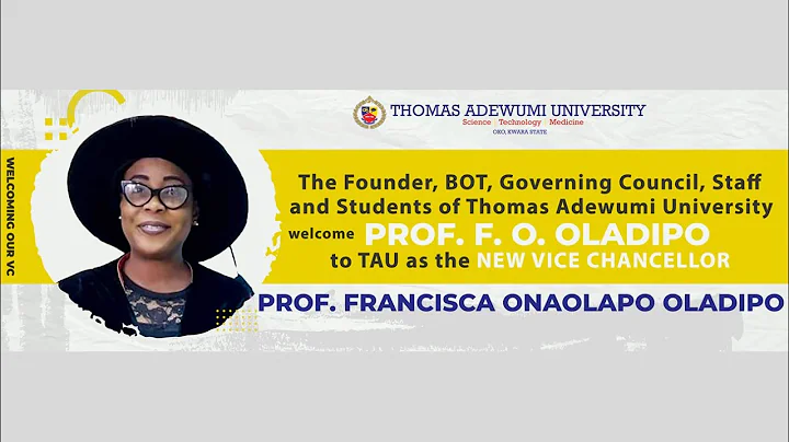 Inauguration of Prof. Franscisca Oladipo as Vice-C...