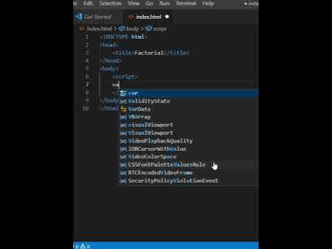 factorial program Using For Loop and While Loop In JavaScript for ...