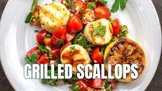 TWO TIPS FOR PERFECT SCALLOPS + Mediterranean Salsa Recipe