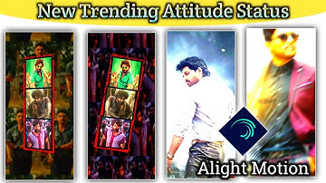 New Style Trending Pushpa Interval BGM Video Editing In Alight Motion Full Screen 4K Attitude Status