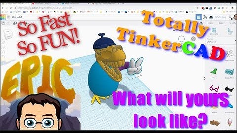 Flip, Nudge, and Align a Sweet Tinkercad Dino! Fun, Fast and great for beginners