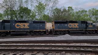 Csx L350 Local Train 3 Cars