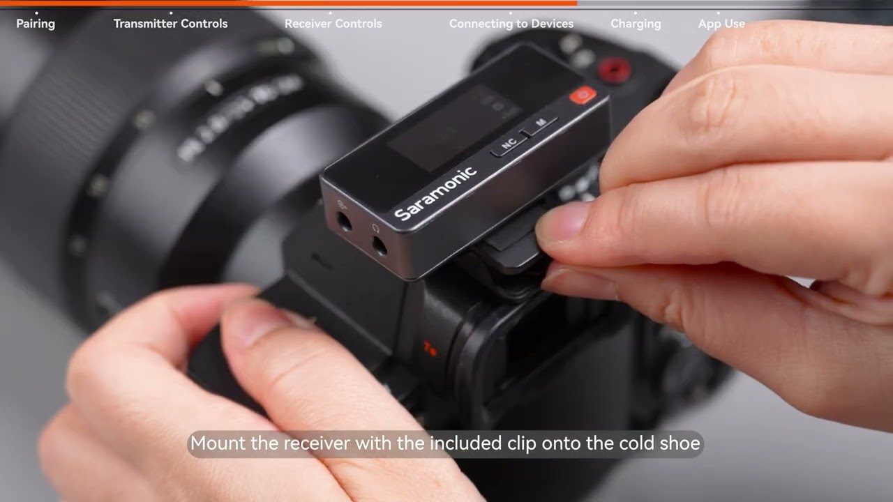 Saramonic Air - Pocket-Sized Wireless Microphone with Mic In