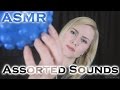 Youtube Thumbnail ASMR .. Assorted Gentle Sounds .. Silent . Clicky . Sticky . Soapy