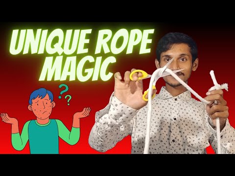 learn unique rope magic tricks #magic #tricks #learn #how - YouTube