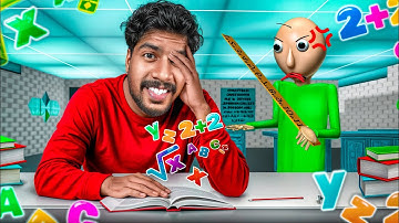 Trapped Inside a Horror School With a Math Teacher 🥵!! Baldi