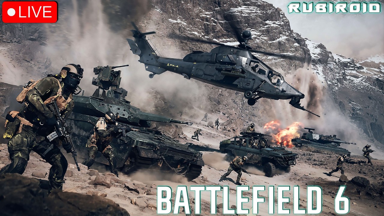 BATTLEFIELD 6 СТРИМ ➤ ВОСКРЕСНЫЕ ЗАМЕСЫ ➤ 552 УРОВЕНЬ ➤ 1440p