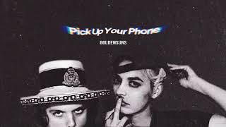 Video thumbnail of "Goldensuns - "Pick Up Your Phone" feat. jennylee of Warpaint (Official Visualizer)"