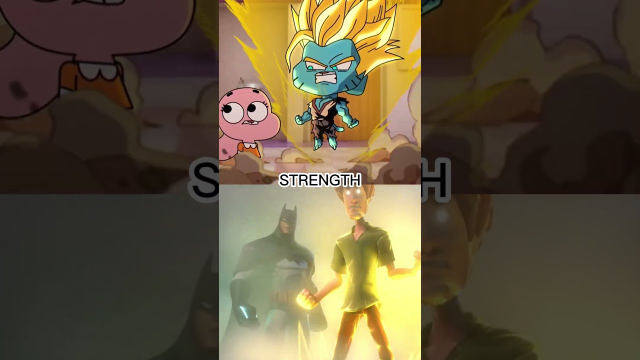 Shaggy Ultra Instinct Vs Gumball Super Sayan 2 100 