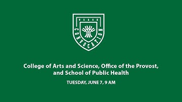 Spring Convocation 2022 – June 7, AM