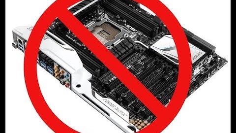 ASUS X99-Deluxe Fail to Boot/Hang Problems