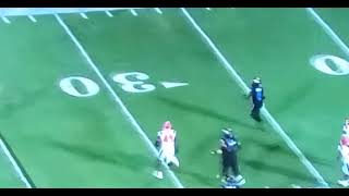 Kansas WR Luke Grimm SICK catch vs Illinois