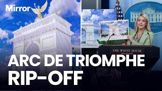 Trump's plans for 250FT 'Triumphal Arch' to celebrate US anniversary in Washington revealed