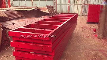 CPV | Mô hình ty ren tán chuồn đổ trụ bê tông tất cả các kích thướt || Phụ kiện và cốp pha việt