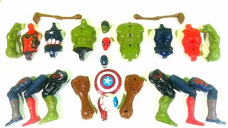 MERAKIT MAINAN ~ SIREN HEAD, HULK SMASH, CAPTAIN AMERICA, SPIDER-MAN AVENGERS ASSEMBLE TOYS