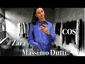 Шопинг влог Massimo Dutti,Cos,Zara: Обзор новой коллекции с примеркой