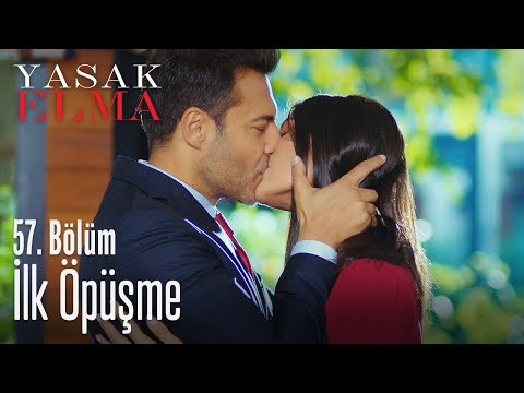 Kaya ve Leyla'nın ilk öpüşmesi - Yasak Elma 57. Bölüm