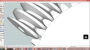 Worm Gears In SketchUp + NetFabb = 3D Printable