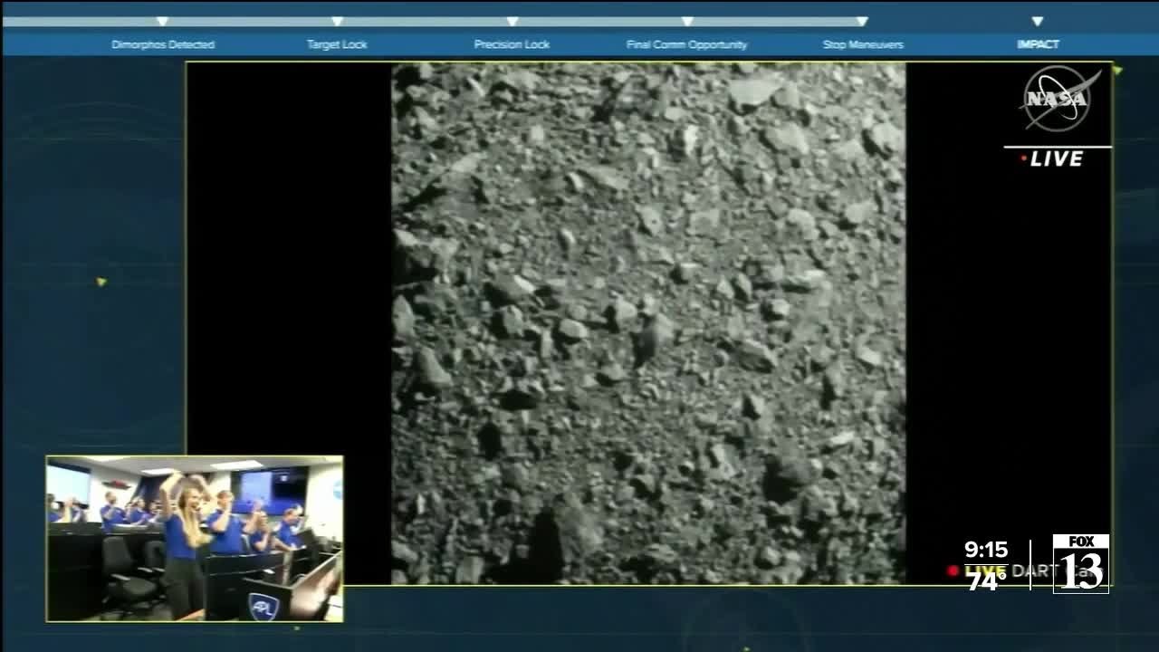 NASA DART craft successfully hits asteroid, could help defend Earth