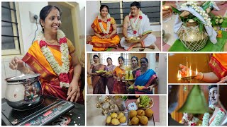 நம்ம வீட்டு புதுமனை புகுவிழா 🏠 Housewarming ceremony | New home |Grahapravesam Vlog