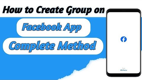 How to Create FaceBook Group with TalkBack for Blind User FaceBook Per Group Kaise Banaye 2024