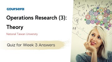 Operations Research (3): Theory Quiz for Week 3 Answers
