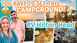 YOU WON'T BELIEVE THIS RV RESORT! | NICEST CAMPGROUND WE'VE EVER SEEN! | HILTON HEAD RV VACATION