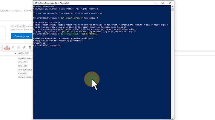 Creating & Listing Members in a Office365 Dynamic Distribution Group