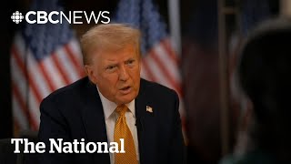 Trump repeats tariff threats, talks Trudeau visit in NBC interview