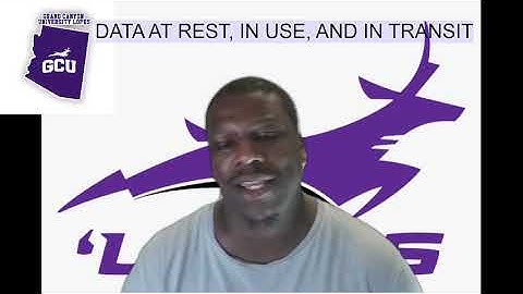 CYB 505 assignment Data at Rest, In Use, & In Transit