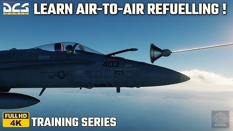 Learn Air-to-Air Refuelling in DCS F/A-18C | Step-by-Step Tutorial!
