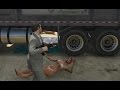 #304【GTA5】ビーチで寝てる人の上にごみ収集車を出したら凄いことになった!!