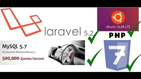 Install Laravel 5.2 on Ubuntu 16.04 (outdated)