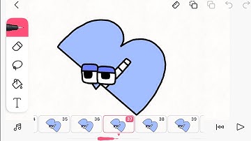 How To Make Alphabet Lore Animation On Flipaclip (Finger Animation Process)