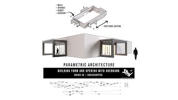 How to make an algorithmic building form using Grasshopper & Rhino Parametric Architecture tutorials