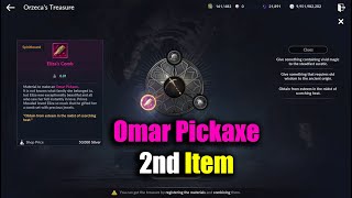 Black Desert Mobile 2nd Treasure Omar Pickaxe Eliza Comb Item 2