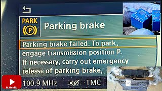 Parking Brake Failed BMW x5 x6