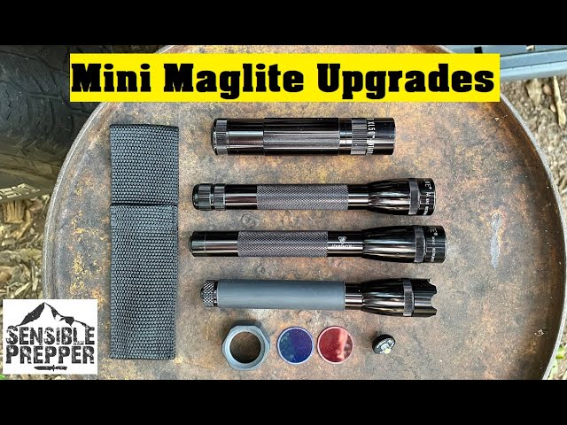 Mini Maglite AA Conversions and Cool Upgrades - YouTube
