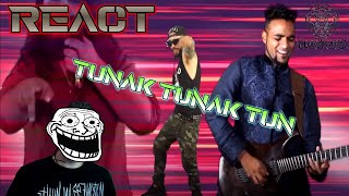 | BLOODYWOOD ft BONDE DO METALEIRO - TUNAK TUNAK TUN | REACT | THIS IS SO FUNNY HAHAH |