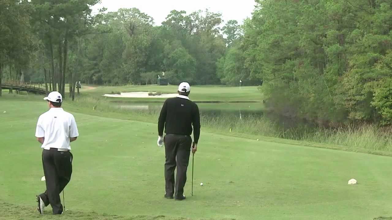 Long Par 3: Tee Shots on 16